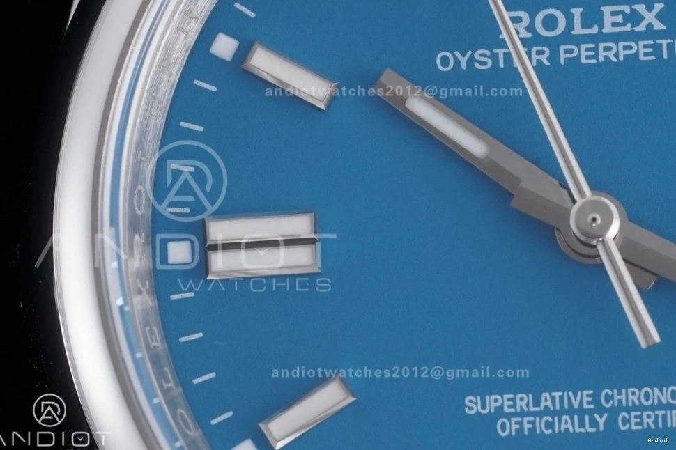 36mm VR3230 1:1 Edition Blue Dial Perpetual Best 126000 Oyster 904L KRF New Steel 0204